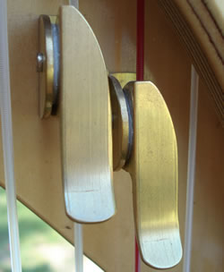 Welharp Brass Lever